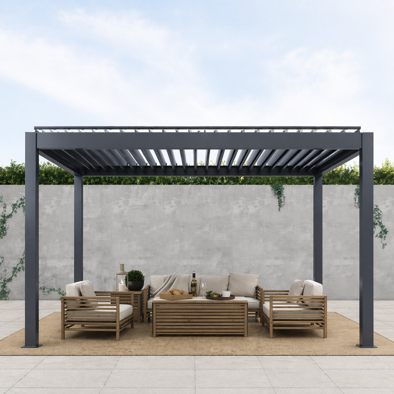 Pergola Lite 4x5 antracit