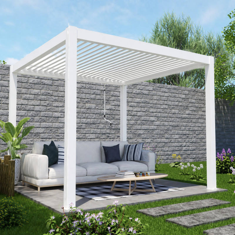 Pergola Lite 3x4 bela R
